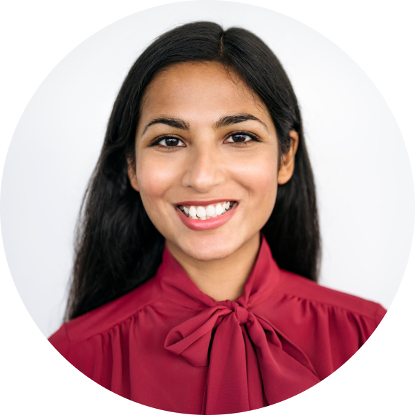 Professional headshot of a young woman