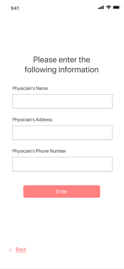 Prototype of an app for traking tests during pregnancy